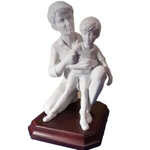 Kaiser Porcelain Bavaria Germany Father and Son 1933 of 5000 with Certificate